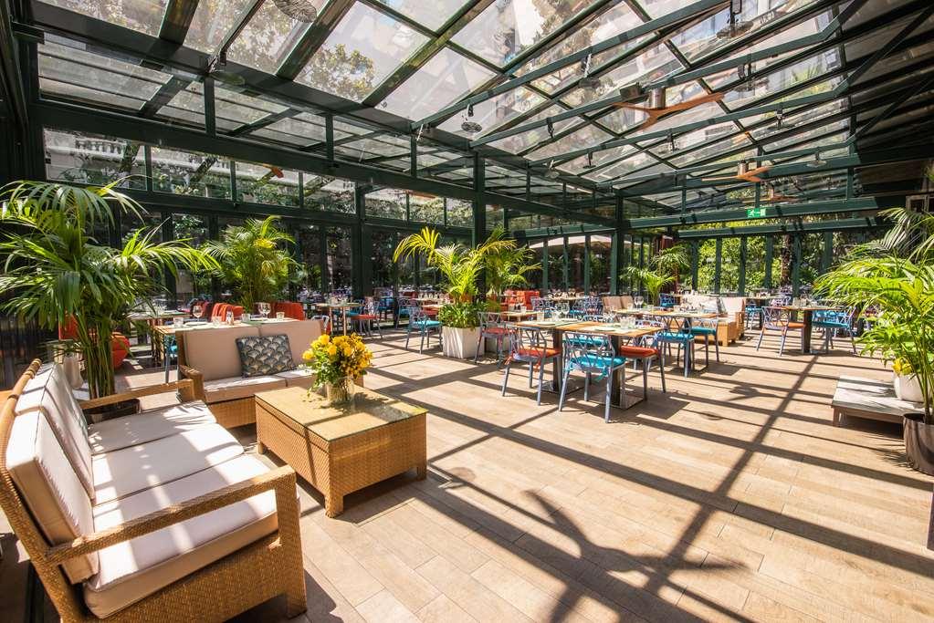 Vp Jardin De Recoletos Otel Madrid Restoran fotoğraf