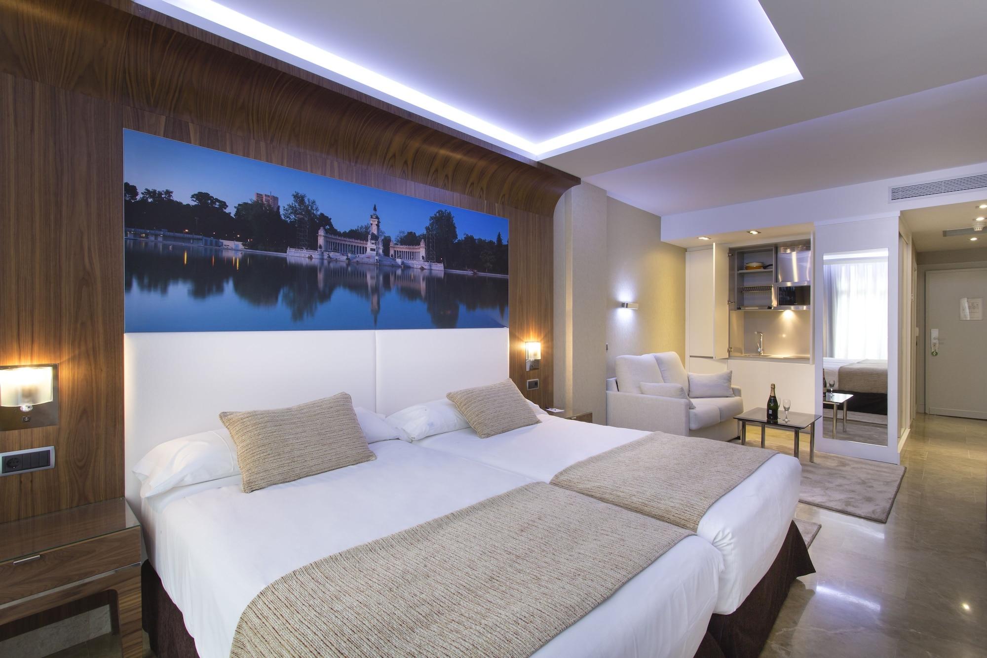Vp Jardin De Recoletos Otel Madrid Dış mekan fotoğraf